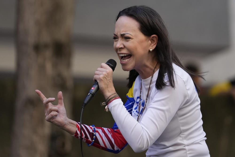 María Corina Machado llama a la desobediencia ante la crisis venezolana y el régimen de Maduro