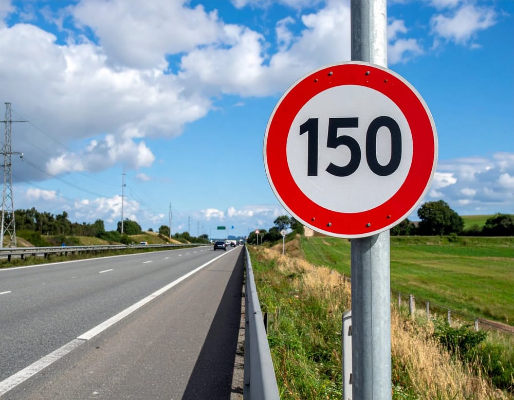 República Checa prueba límite de 150 km/h en autopistas, el más alto en Europa