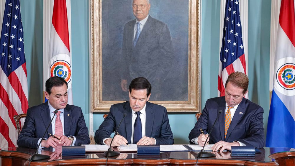 Estados Unidos y Paraguay firmaron un memorando para reforzar la cooperación contra la inmigración irregular