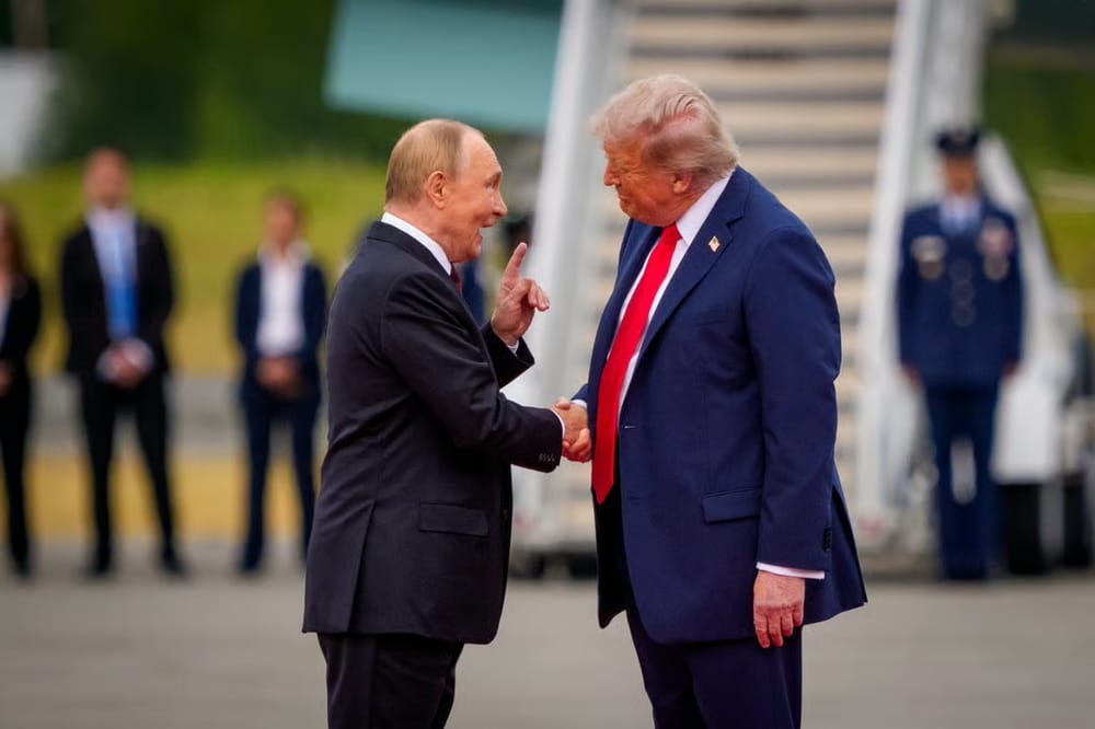 ¿Quedó Trump contento con su reunión en Alaska?