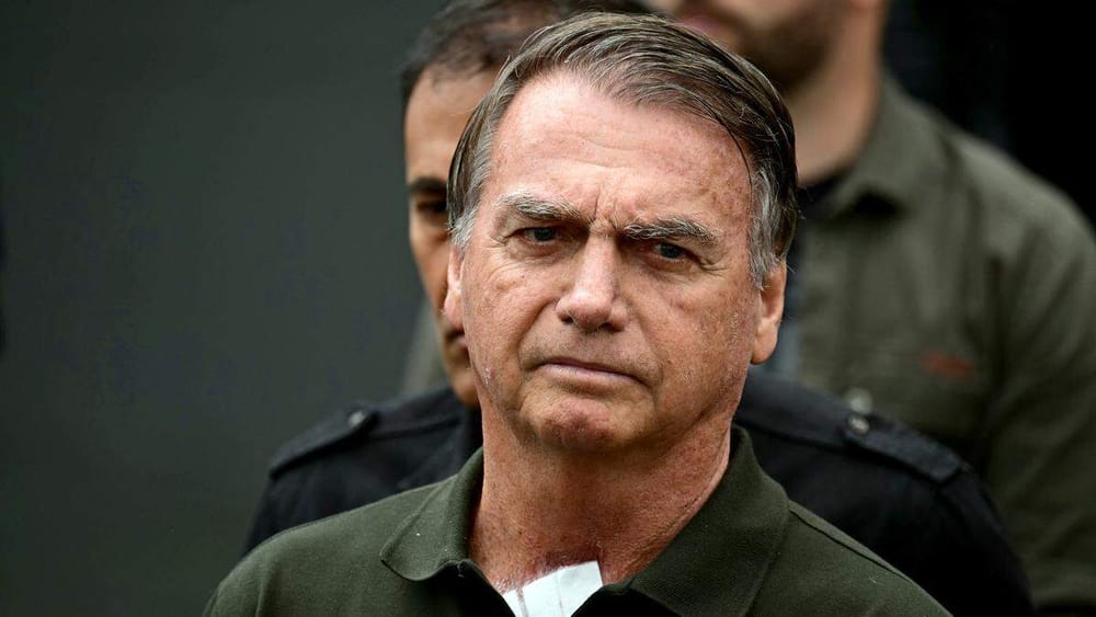 El ex presidente de Brasil Jair Bolsonaro fue diagnosticado con cáncer de piel