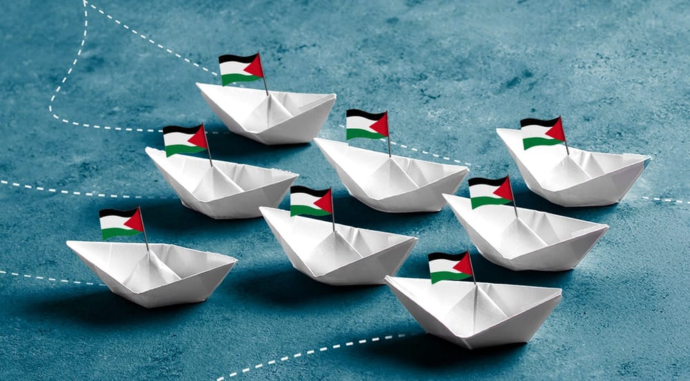 Israel intercepta nueva flotilla de “ayuda humanitaria” hacia Gaza
