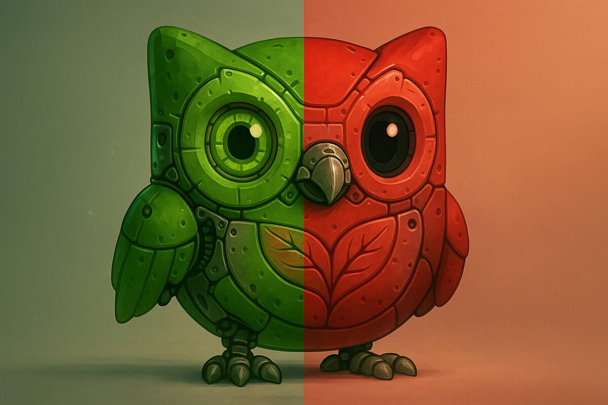 Duolingo enfrenta competencia mortal de GPT-5, acciones caen 38%