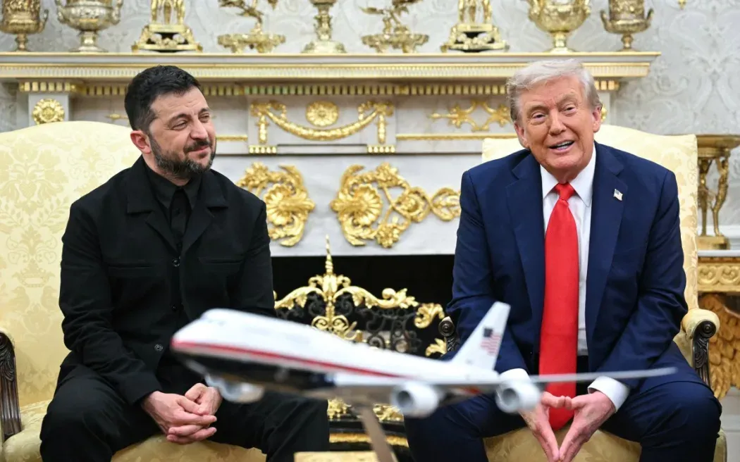 Trump recibe a Zelensky y a los líderes europeos en la Casa Blanca