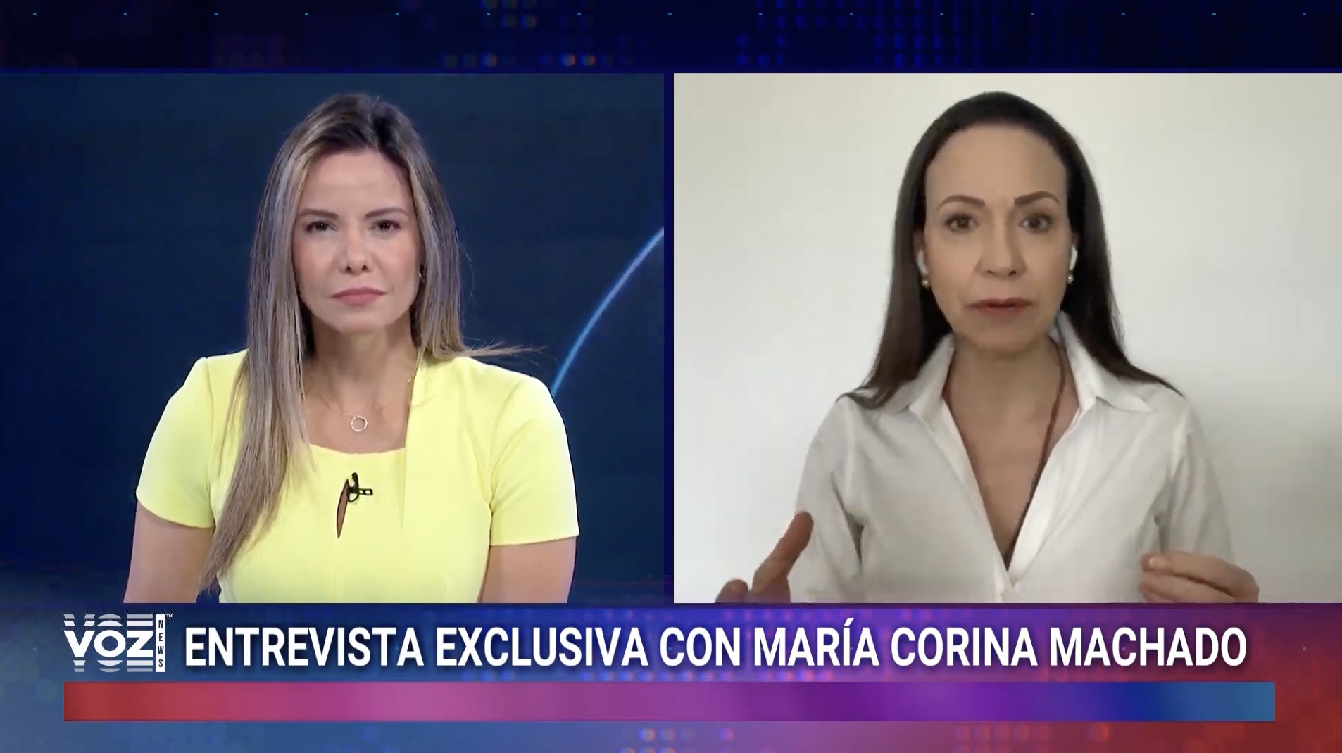 María Corina Machado denuncia reclutamiento forzoso en Venezuela como acto desesperado del régimen
