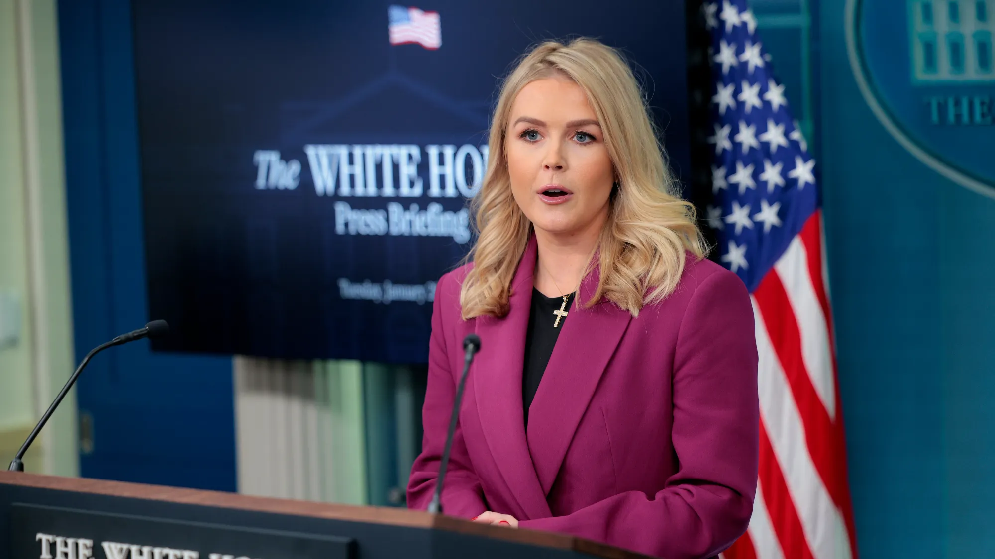 Secretaria de prensa de Trump califica a Maduro como jefe de cartel narco-terrorista