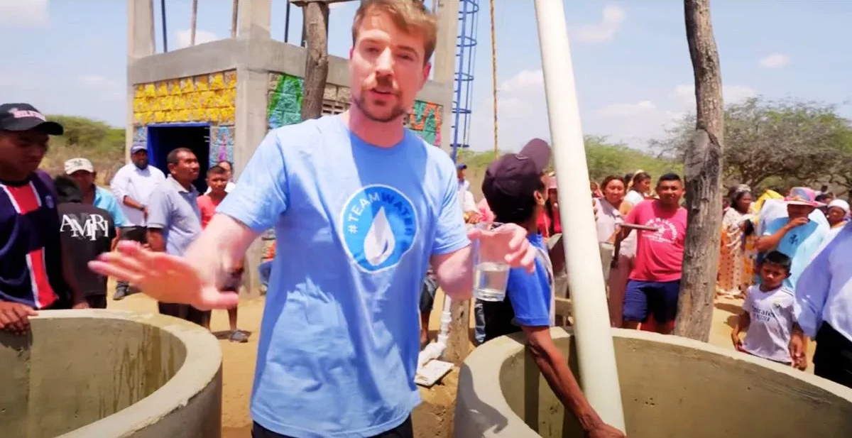MrBeast Lanza #TeamWater en Colombia: Instala Sistema de Agua Potable en La Guajira para Comunidad Wayuu