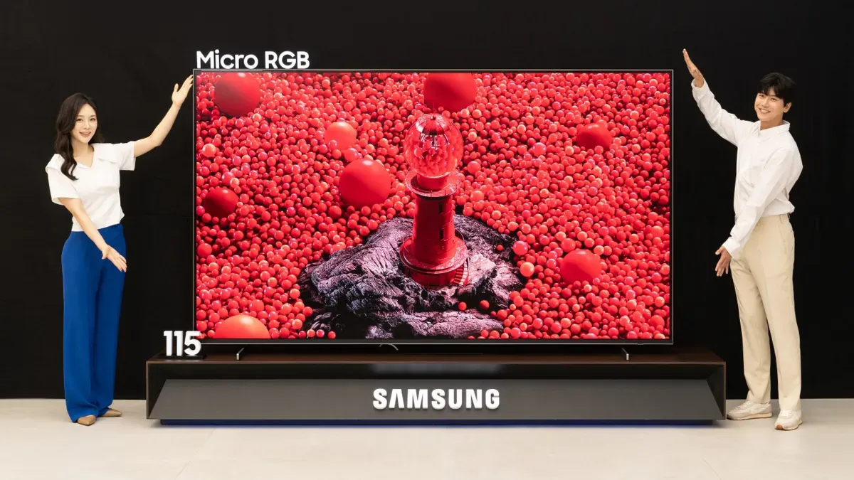 Samsung Lanza el Primer Televisor Micro RGB del Mundo para Revolucionar el Mercado