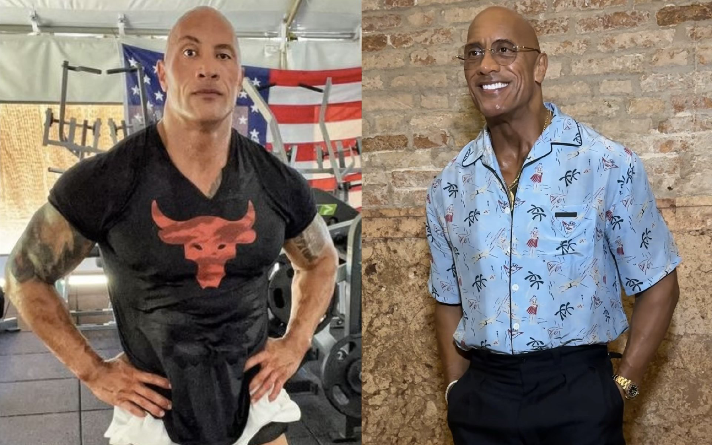 Dwayne Johnson aparece irreconocible en el Festival de Venecia, preocupando a sus fans